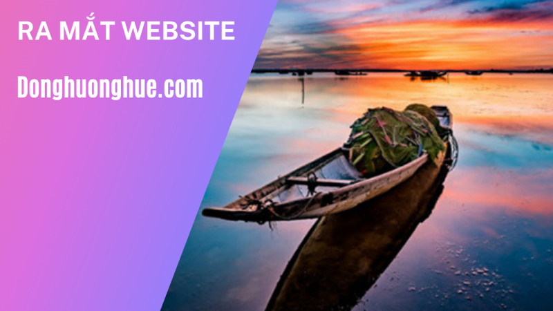 Ra mắt website DongHuongHue.com